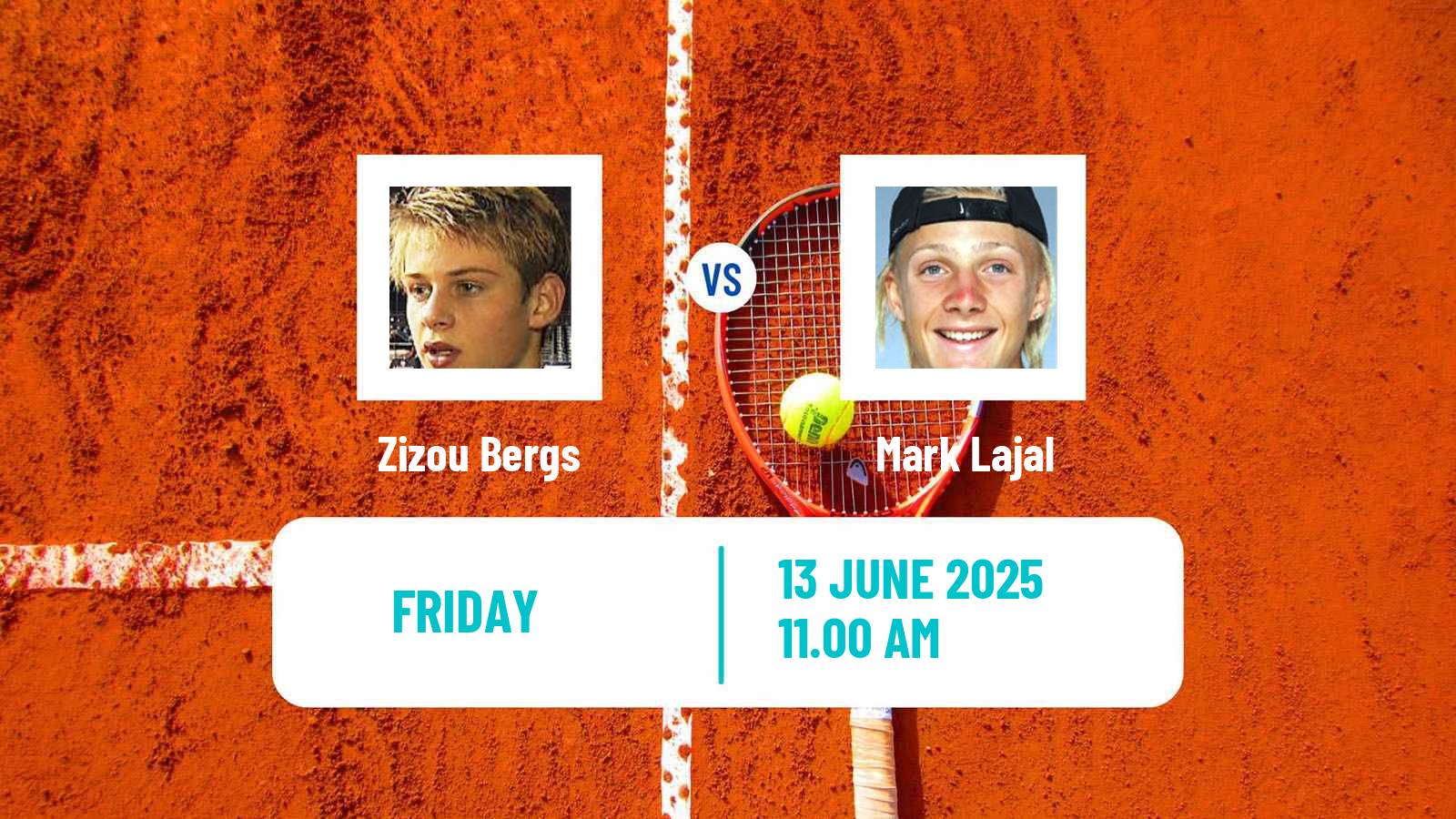 Tennis ATP Hertogenbosch Zizou Bergs - Mark Lajal