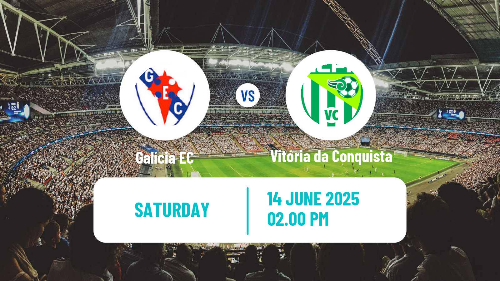 Soccer Brazilian Campeonato Baiano 2 Galícia - Vitória da Conquista