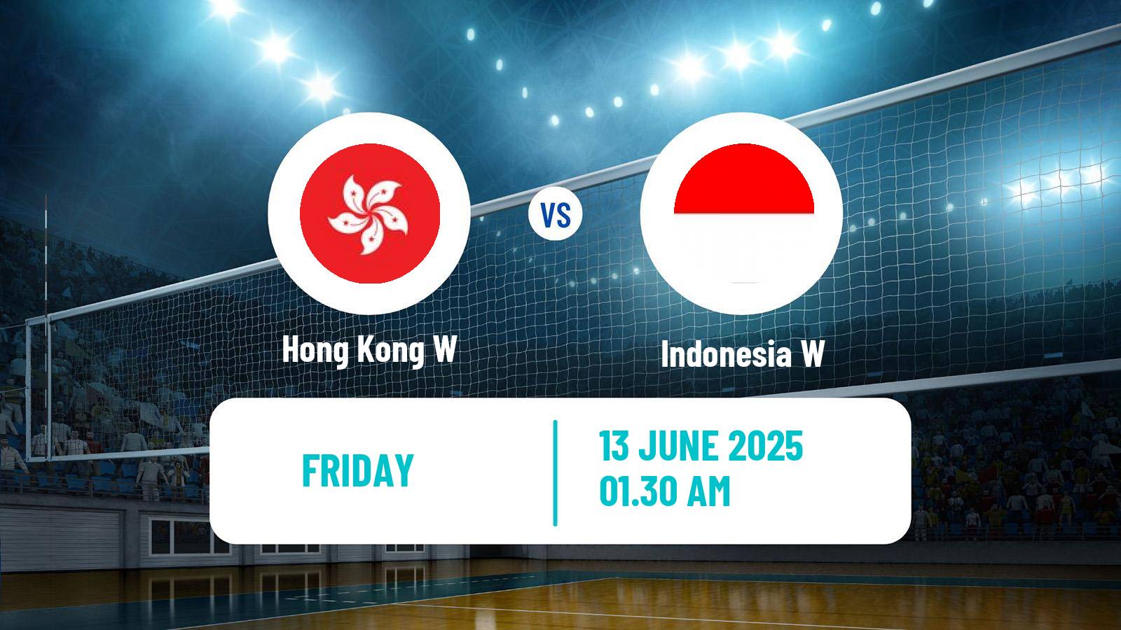 Volleyball AVC Challenge Cup Volleyball Women Hong Kong W - Indonesia W