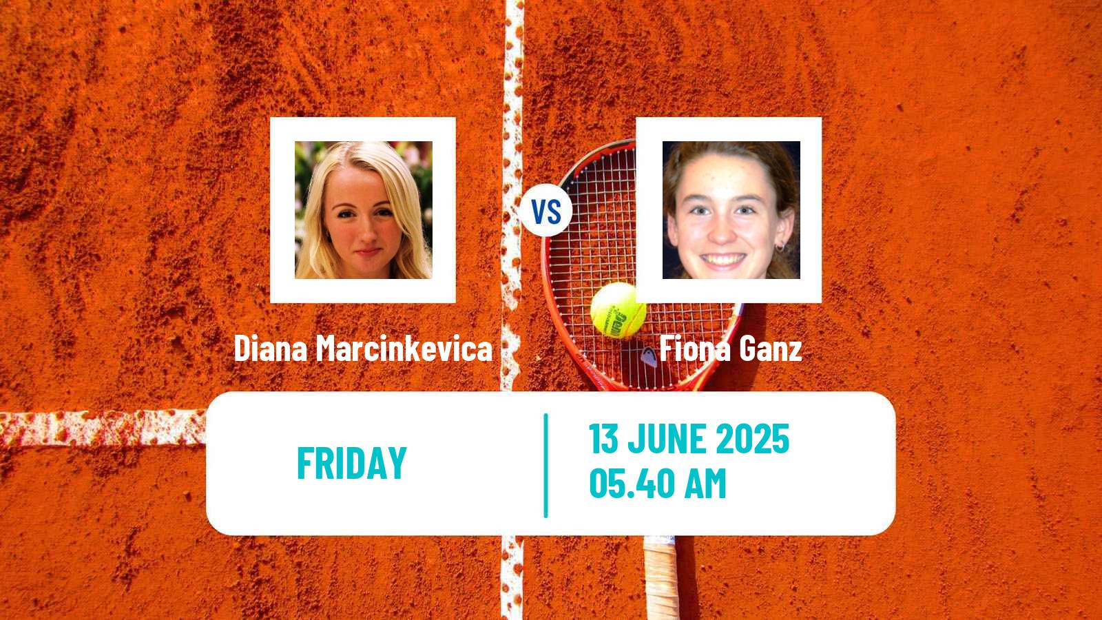 Tennis ITF W15 Norges La Ville Women Diana Marcinkevica - Fiona Ganz