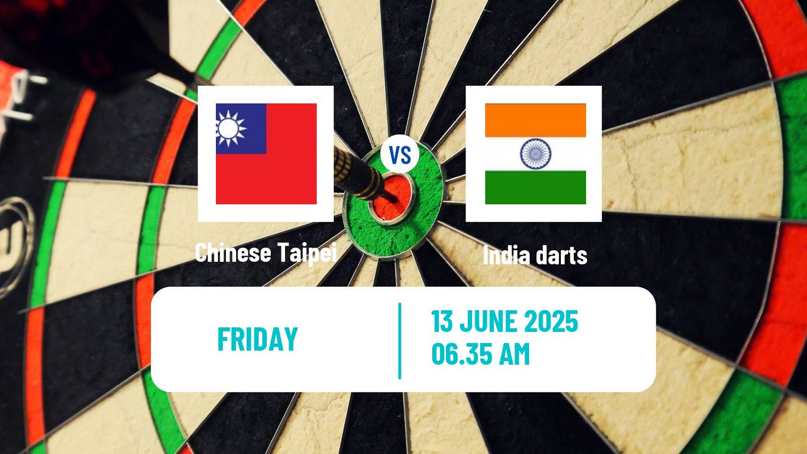 Darts World Cup Teams Chinese Taipei - India