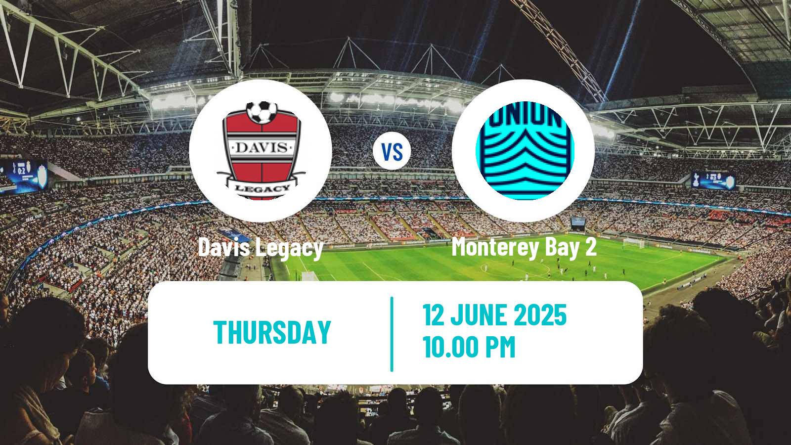 Soccer USL League Two Davis Legacy - Monterey Bay 2