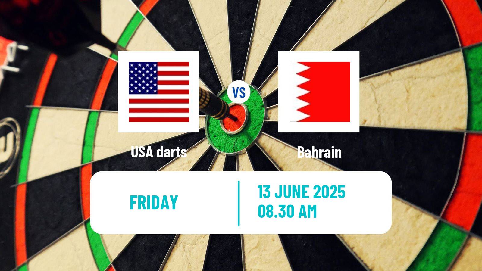Darts World Cup Teams USA - Bahrain