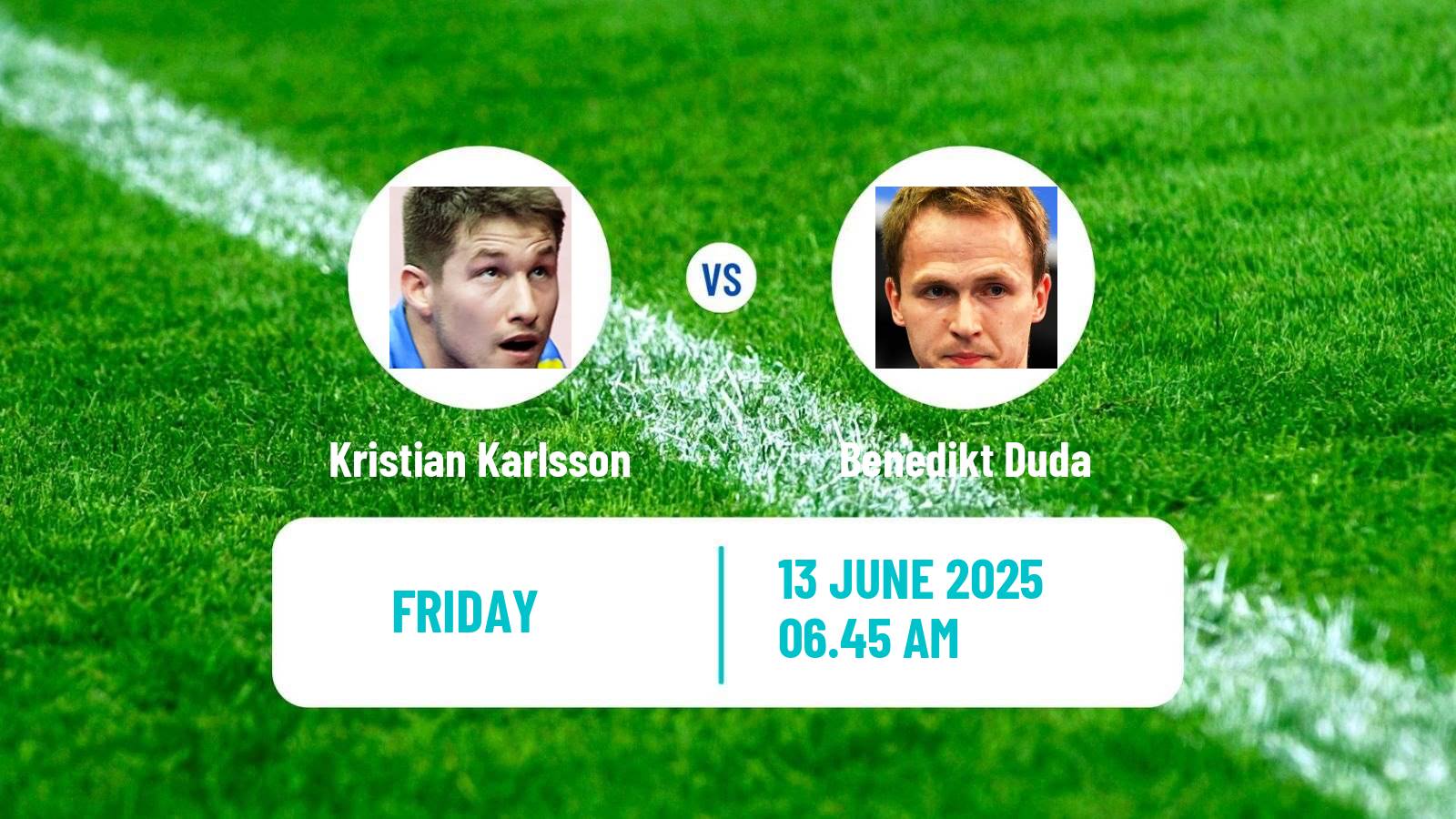 Table tennis Wtt Contender Skopje Men Kristian Karlsson - Benedikt Duda