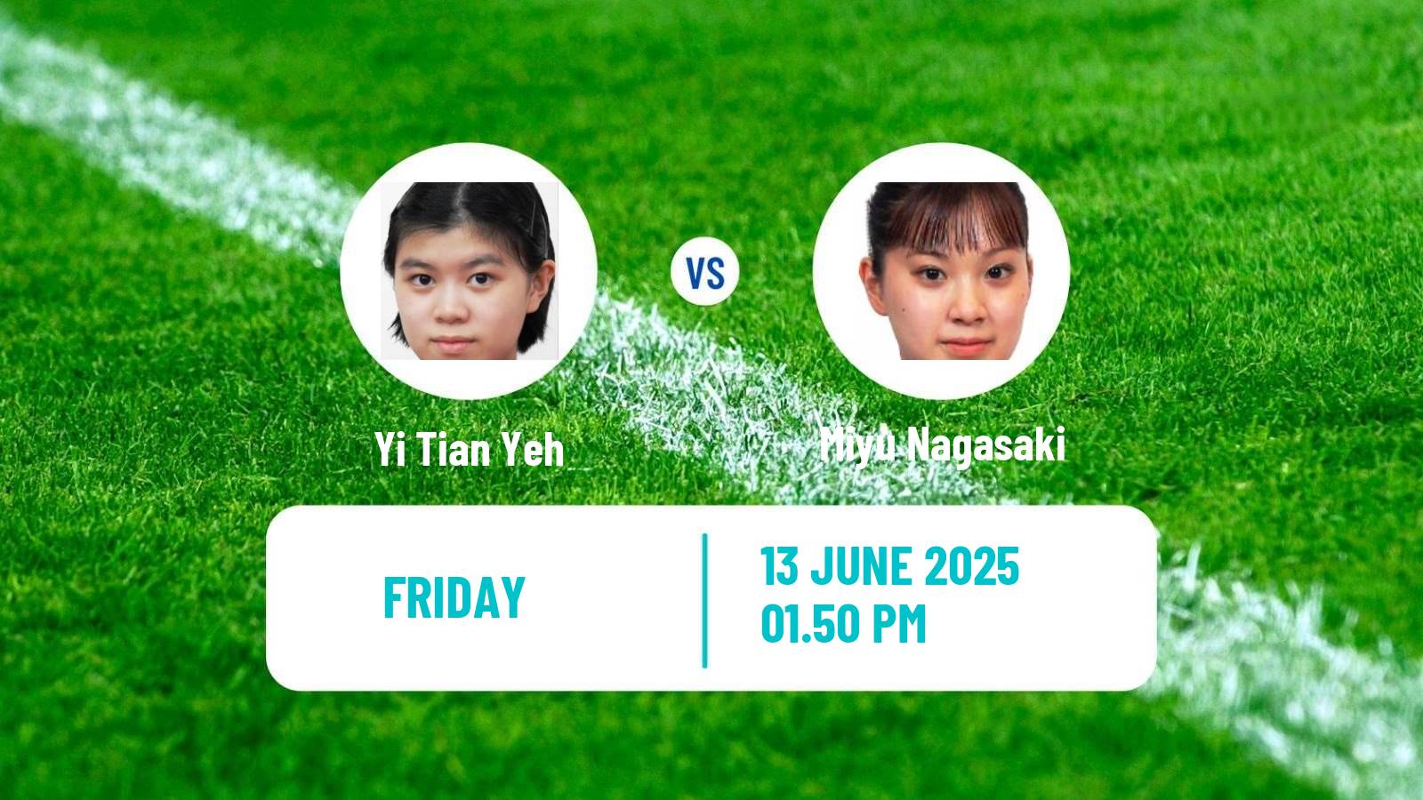 Table tennis Wtt Contender Skopje Women Yi Tian Yeh - Miyu Nagasaki