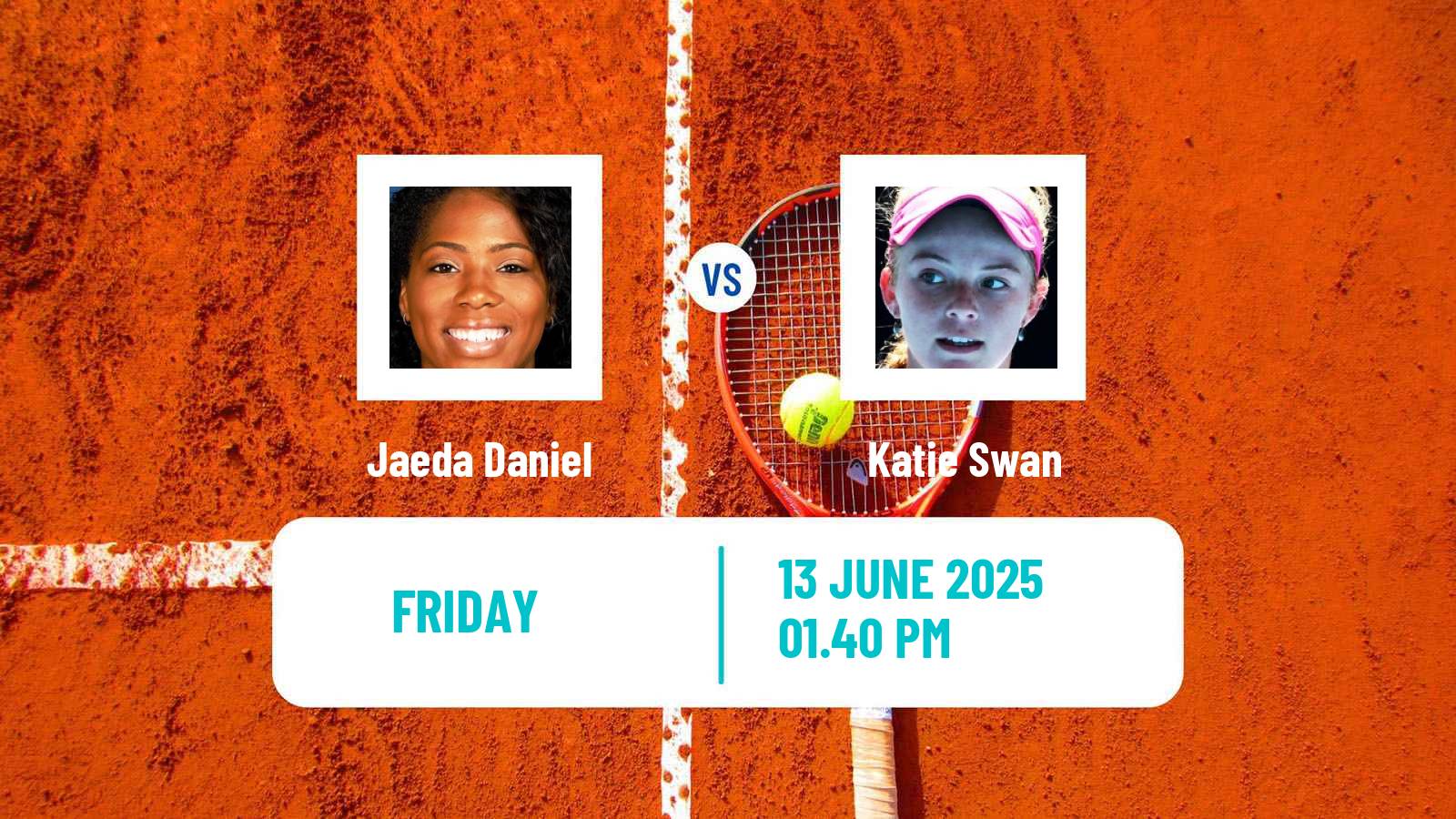 Tennis ITF W35 Decatur Il Women Jaeda Daniel - Katie Swan