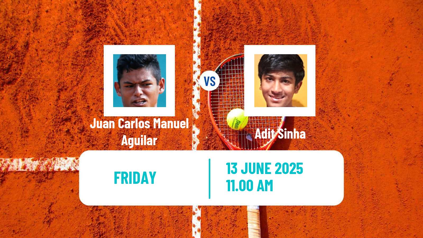 Tennis ITF M25 Santo Domingo 4 Men Juan Carlos Manuel Aguilar - Adit Sinha