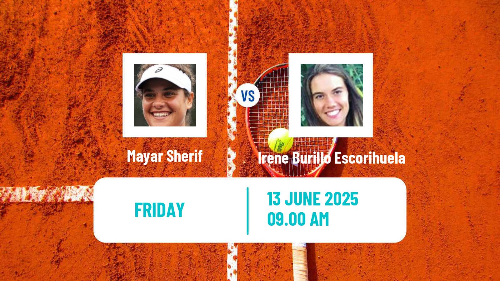 Tennis ITF W100 Biarritz Women Mayar Sherif - Irene Burillo Escorihuela