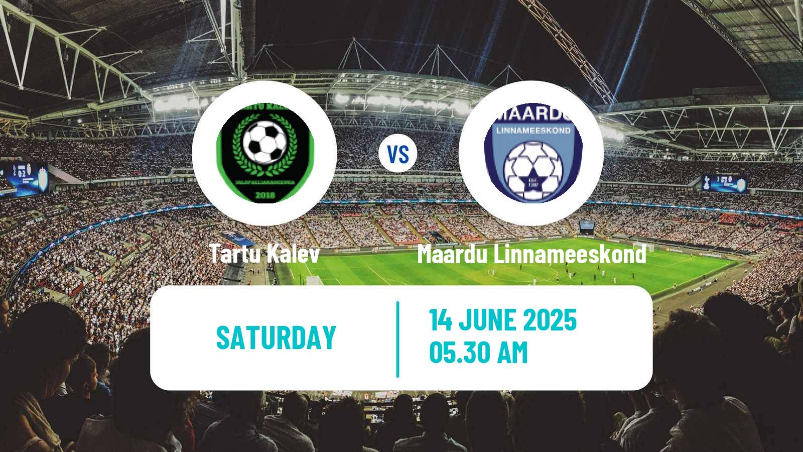 Soccer Estonian Esiliiga B Tartu Kalev - Maardu Linnameeskond