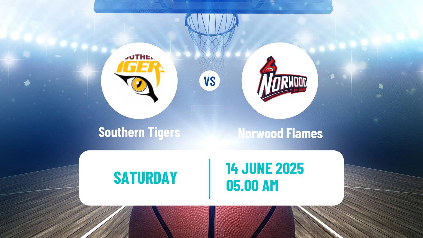 Basketball Australian NBL1 Central Women Southern Tigers - Norwood Flames