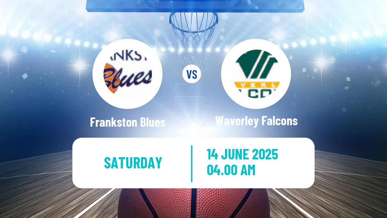 Basketball Australian NBL1 South Women Frankston Blues - Waverley Falcons