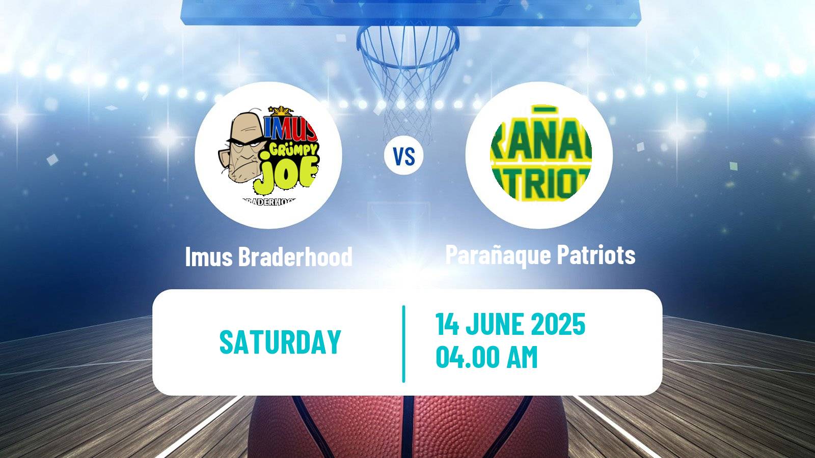 Basketball Philippines MBPL  Imus Braderhood - Parañaque Patriots