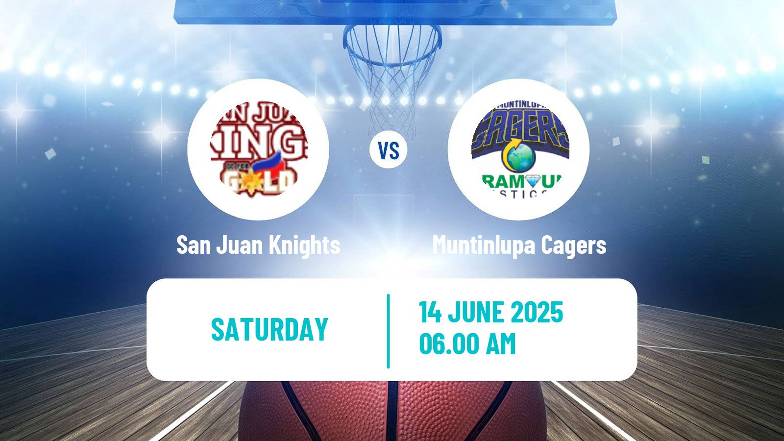 Basketball Philippines MBPL  San Juan Knights - Muntinlupa Cagers
