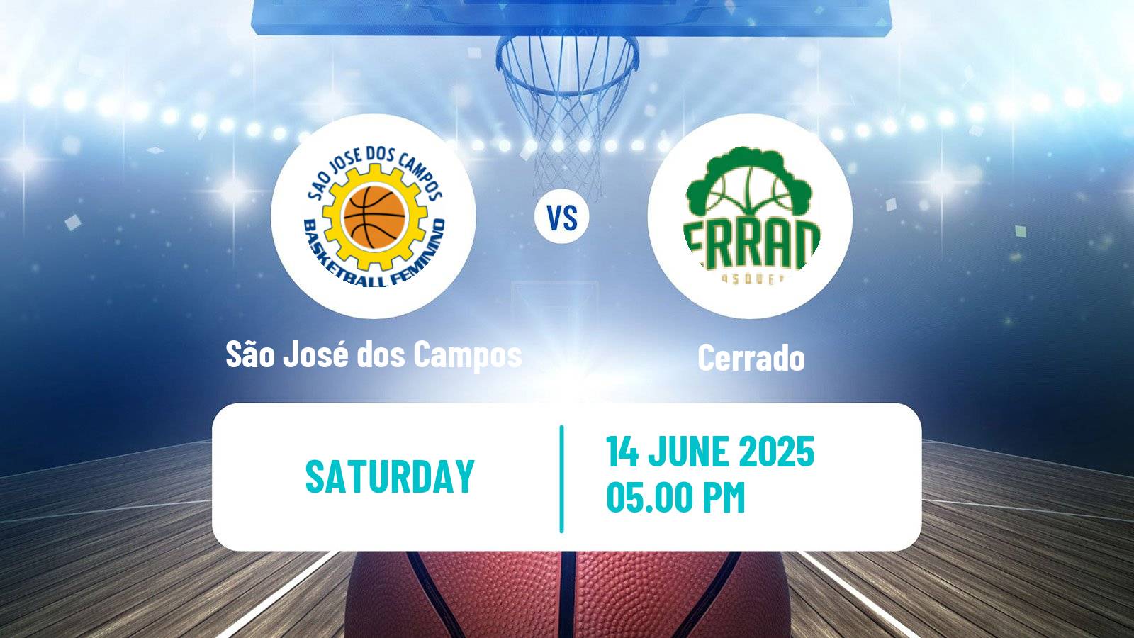 Basketball Brazilian LBF Women São José dos Campos - Cerrado