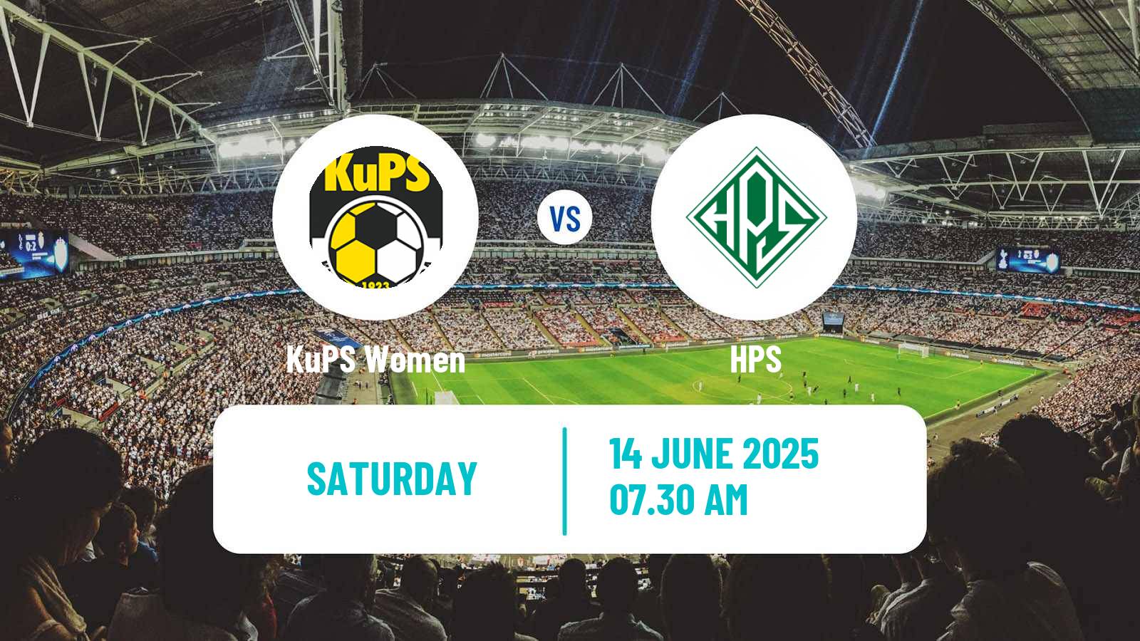 Soccer Finnish Kansallinen Liiga Women KuPS - HPS