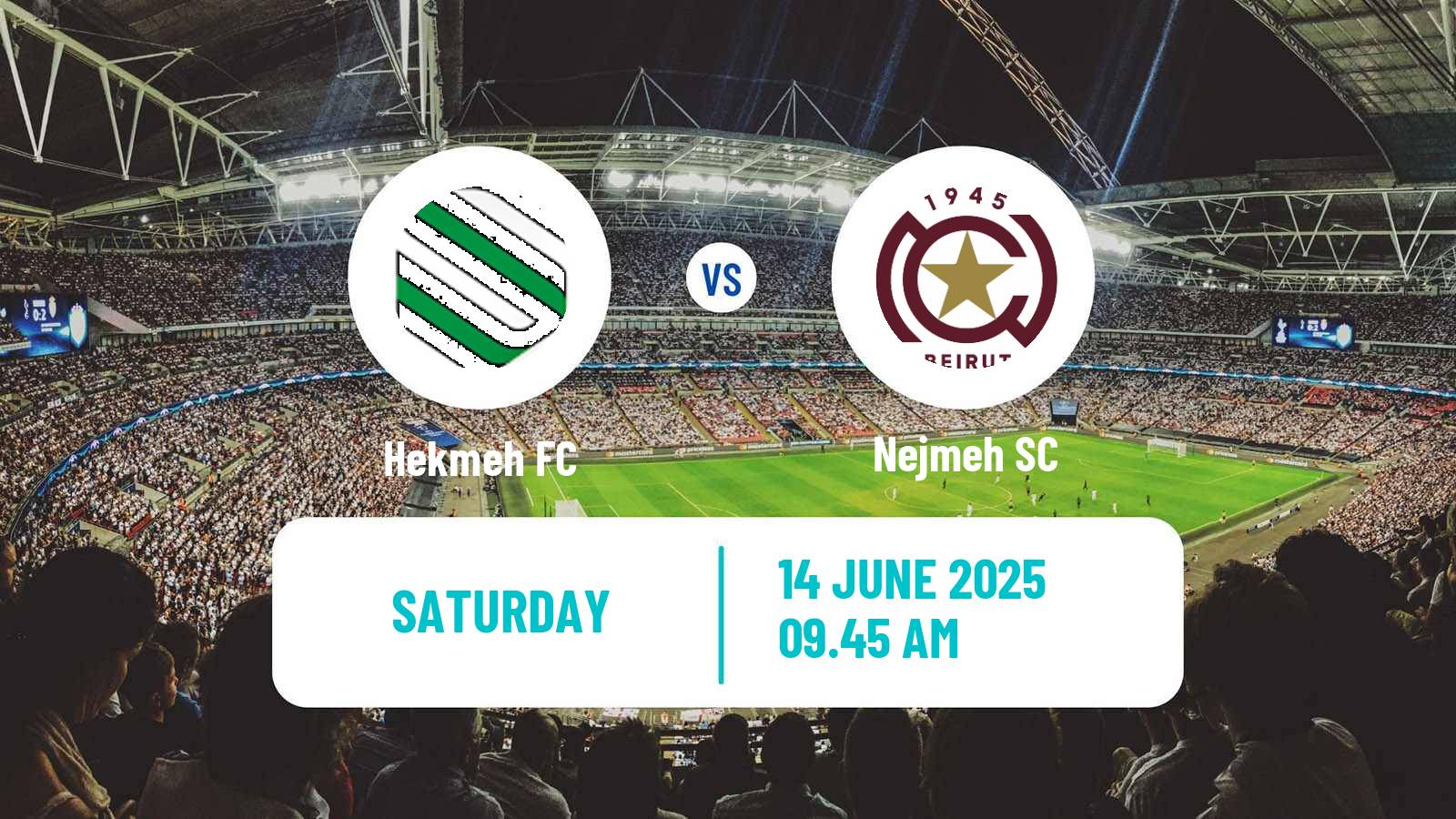 Soccer Lebanese Premier League Hekmeh - Nejmeh