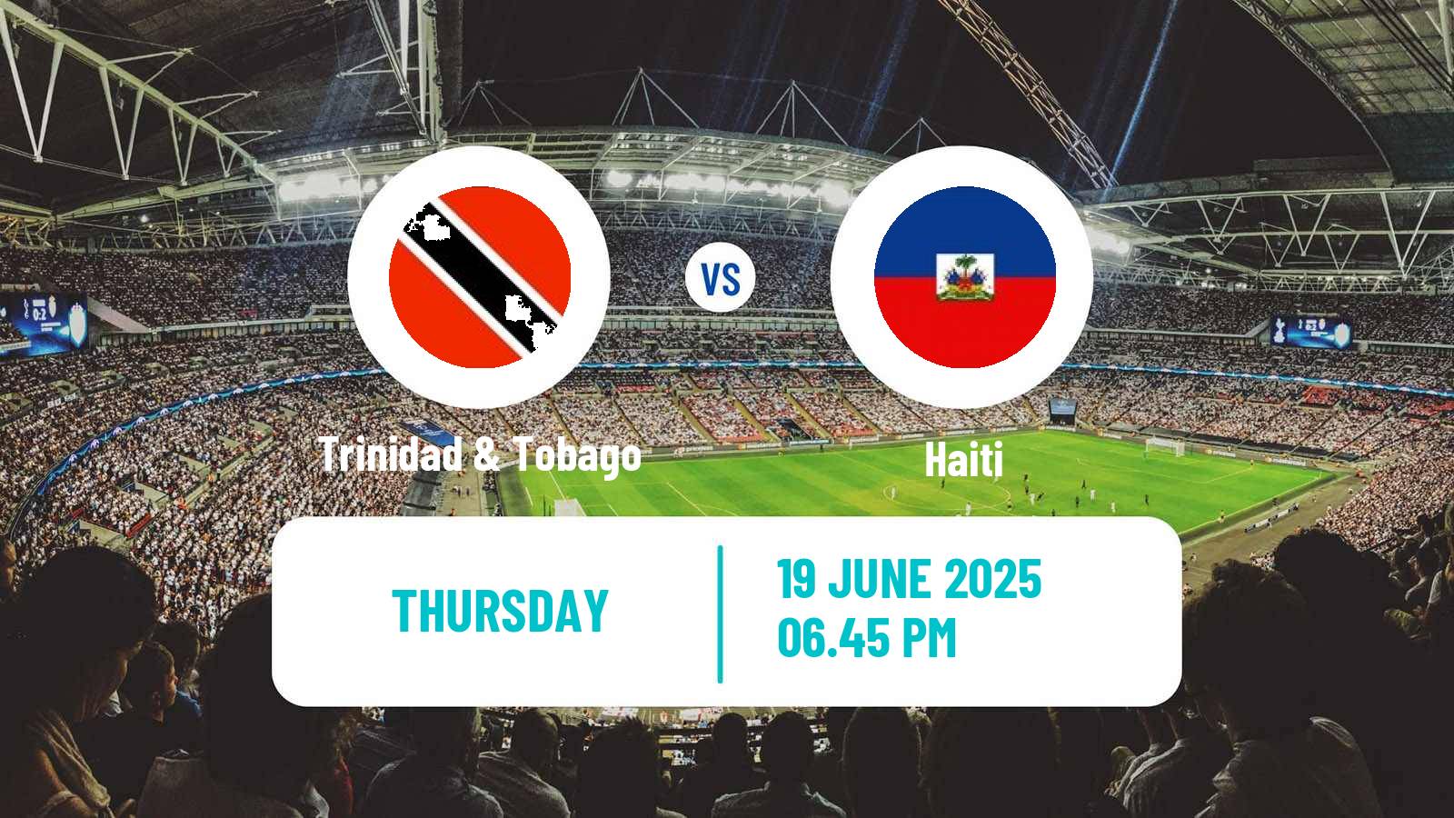 Soccer Gold Cup Trinidad & Tobago - Haiti