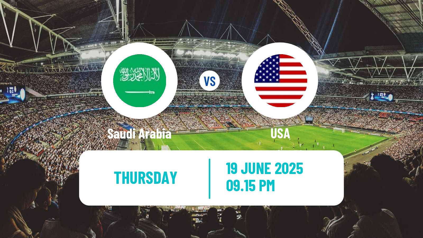Soccer Gold Cup Saudi Arabia - USA