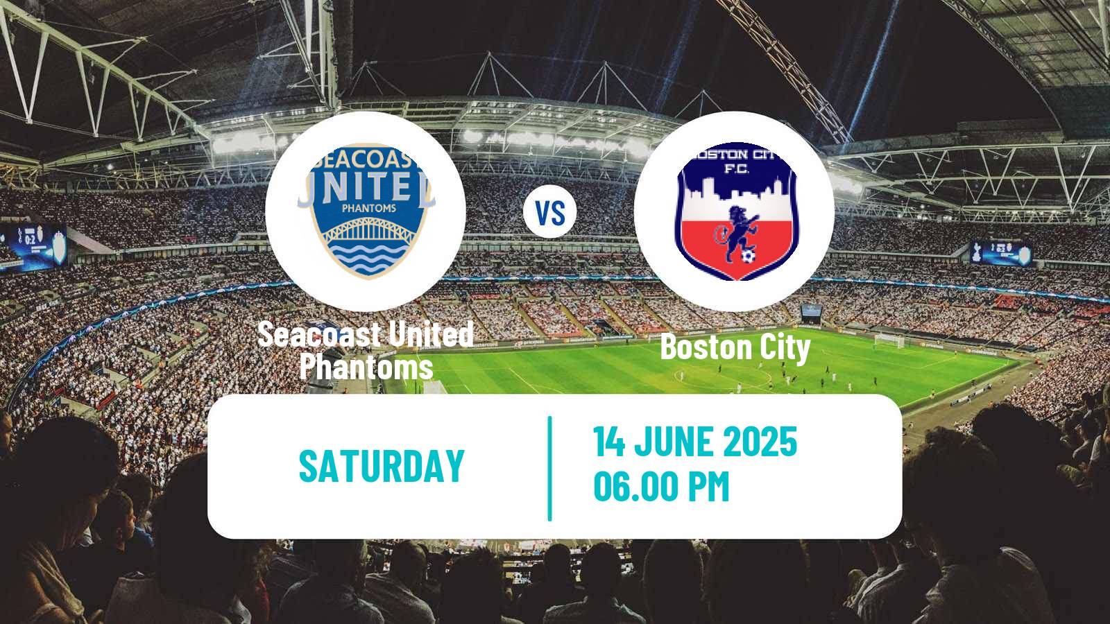 Soccer USL League Two Seacoast United Phantoms - Boston City