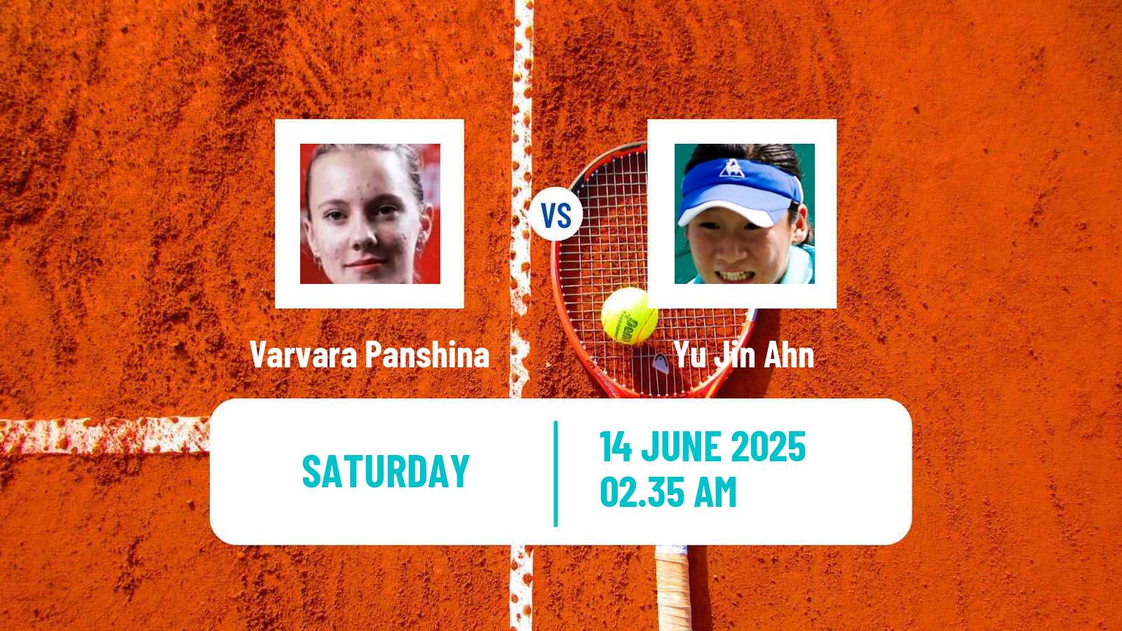 Tennis ITF W15 Tashkent 2 Women Varvara Panshina - Yu Jin Ahn