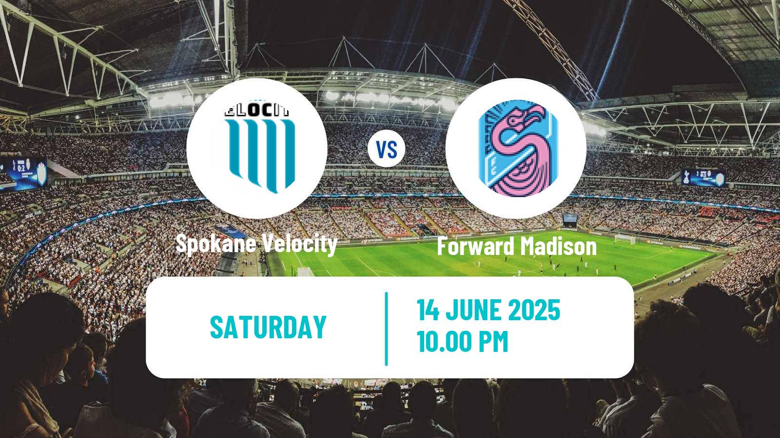 Soccer USL League One Spokane Velocity - Forward Madison
