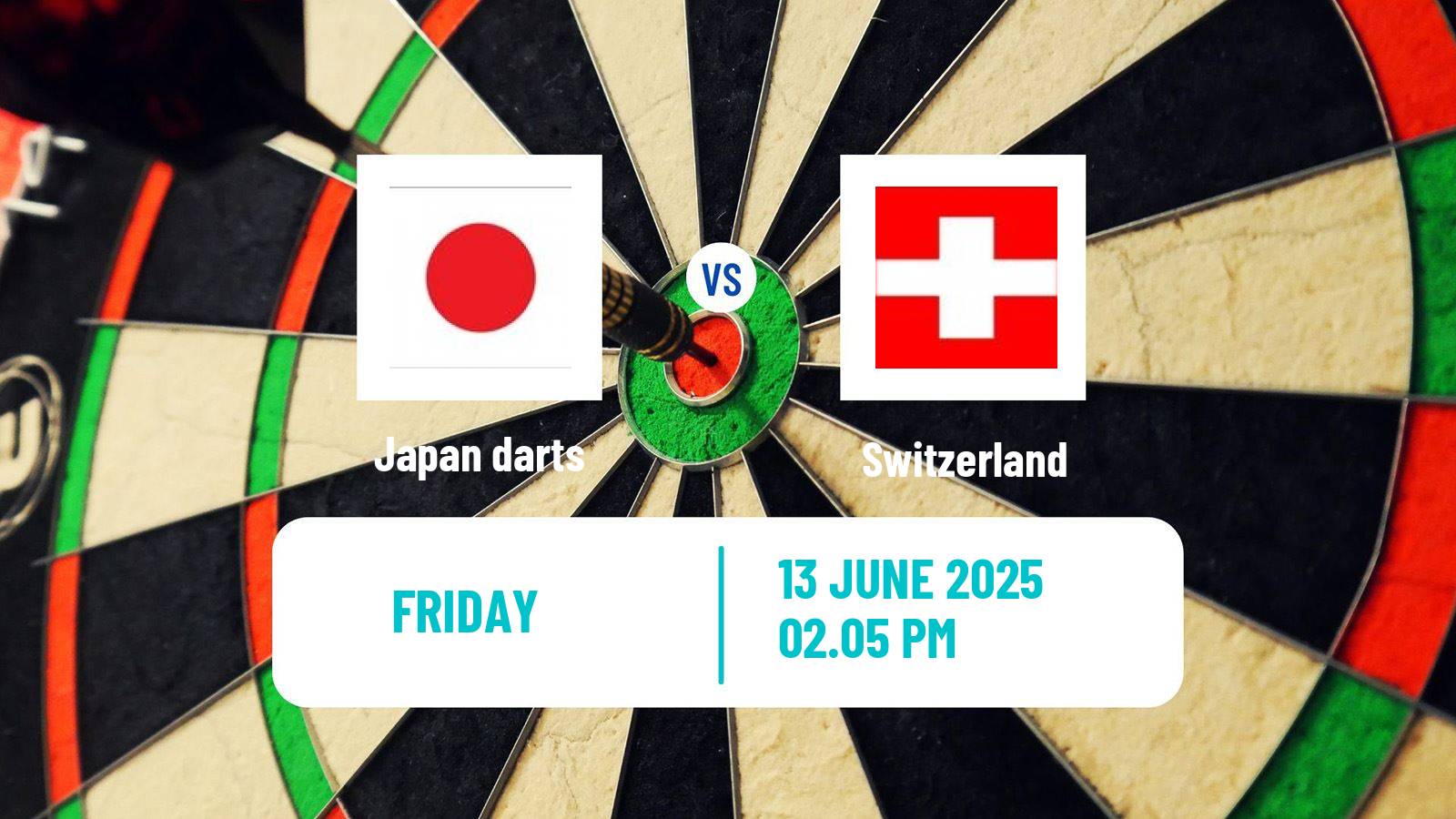 Darts World Cup Teams Japan - Switzerland