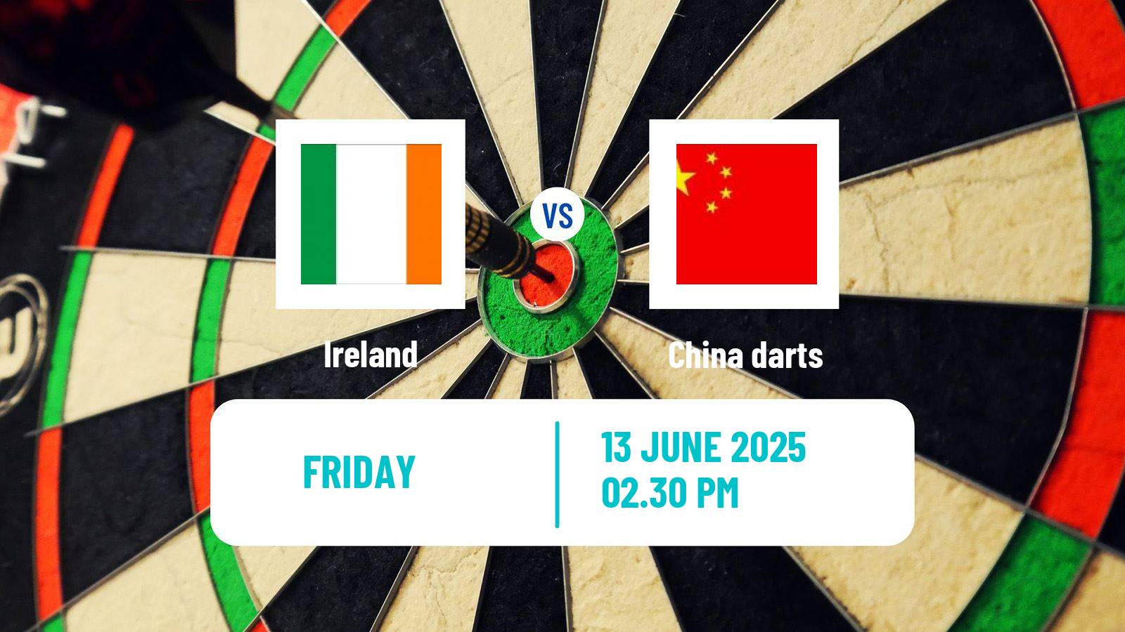 Darts World Cup Teams Ireland - China