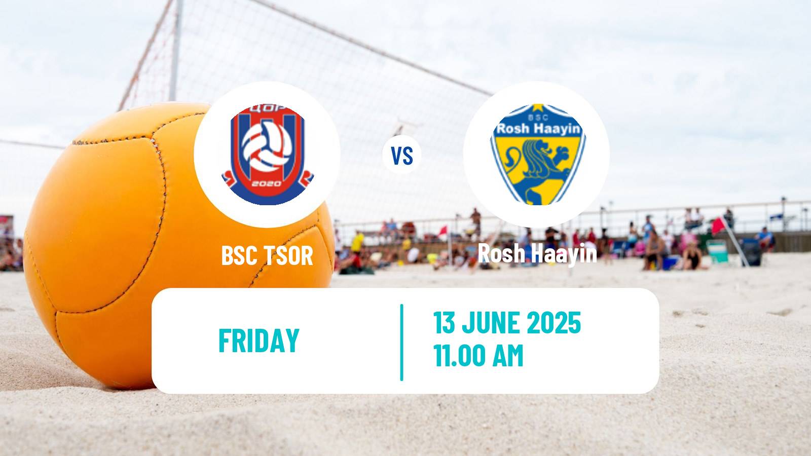 Beach soccer Euro Winners Cup TSOR - Rosh Haayin