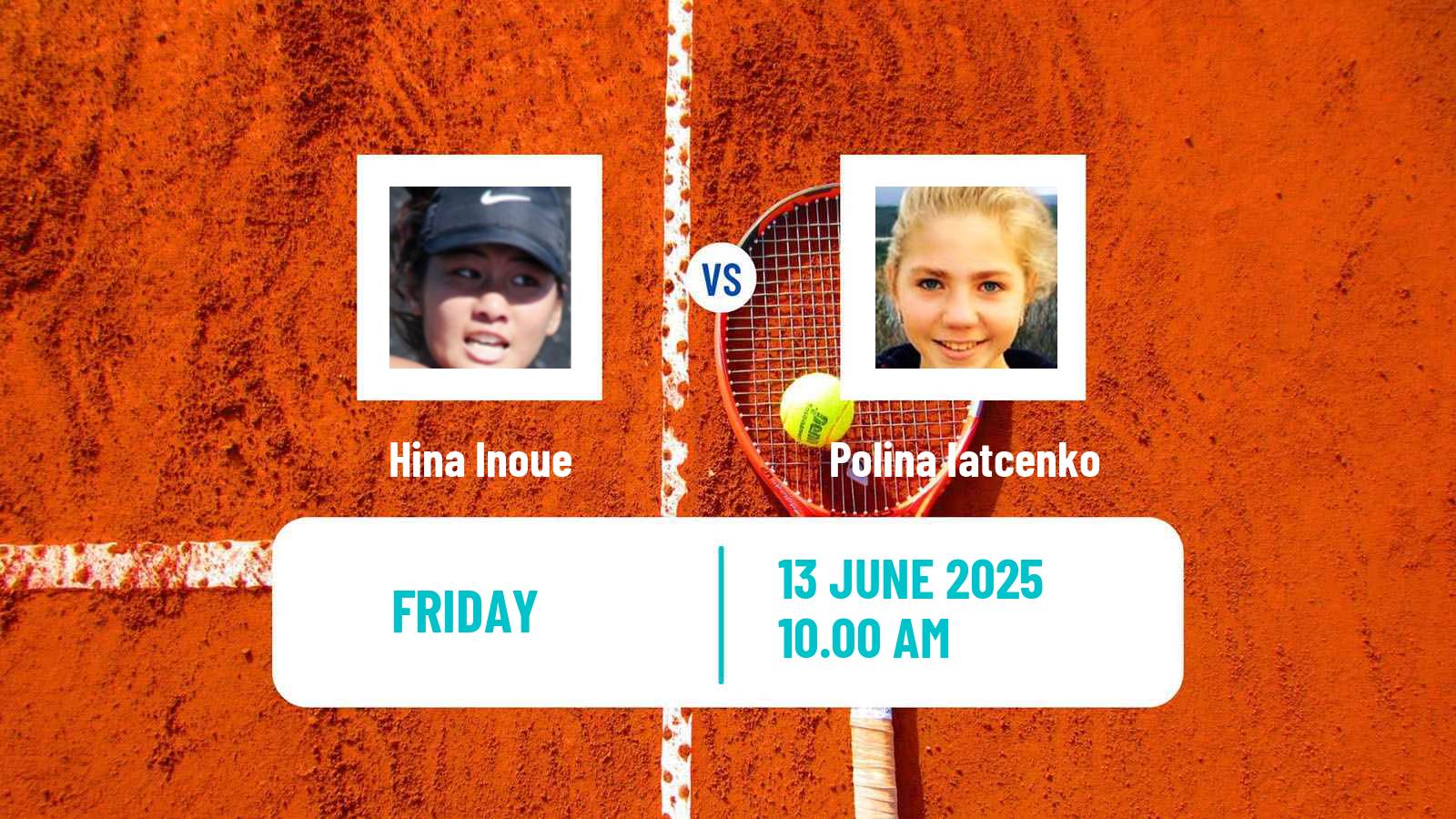 Tennis ITF W50 Guimaraes Women Hina Inoue - Polina Iatcenko