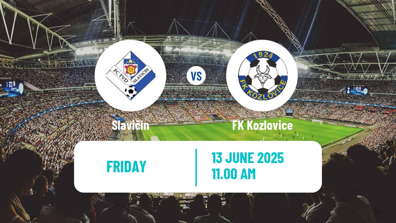 Soccer Czech Division E Slavičín - Kozlovice