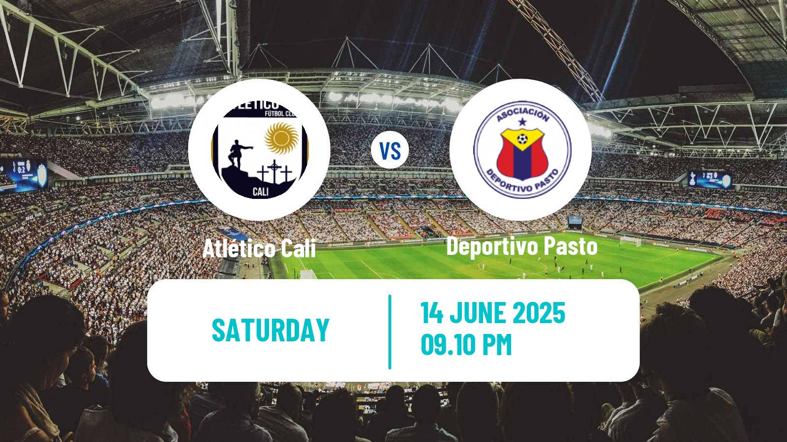 Soccer Colombian Copa Atlético Cali - Deportivo Pasto
