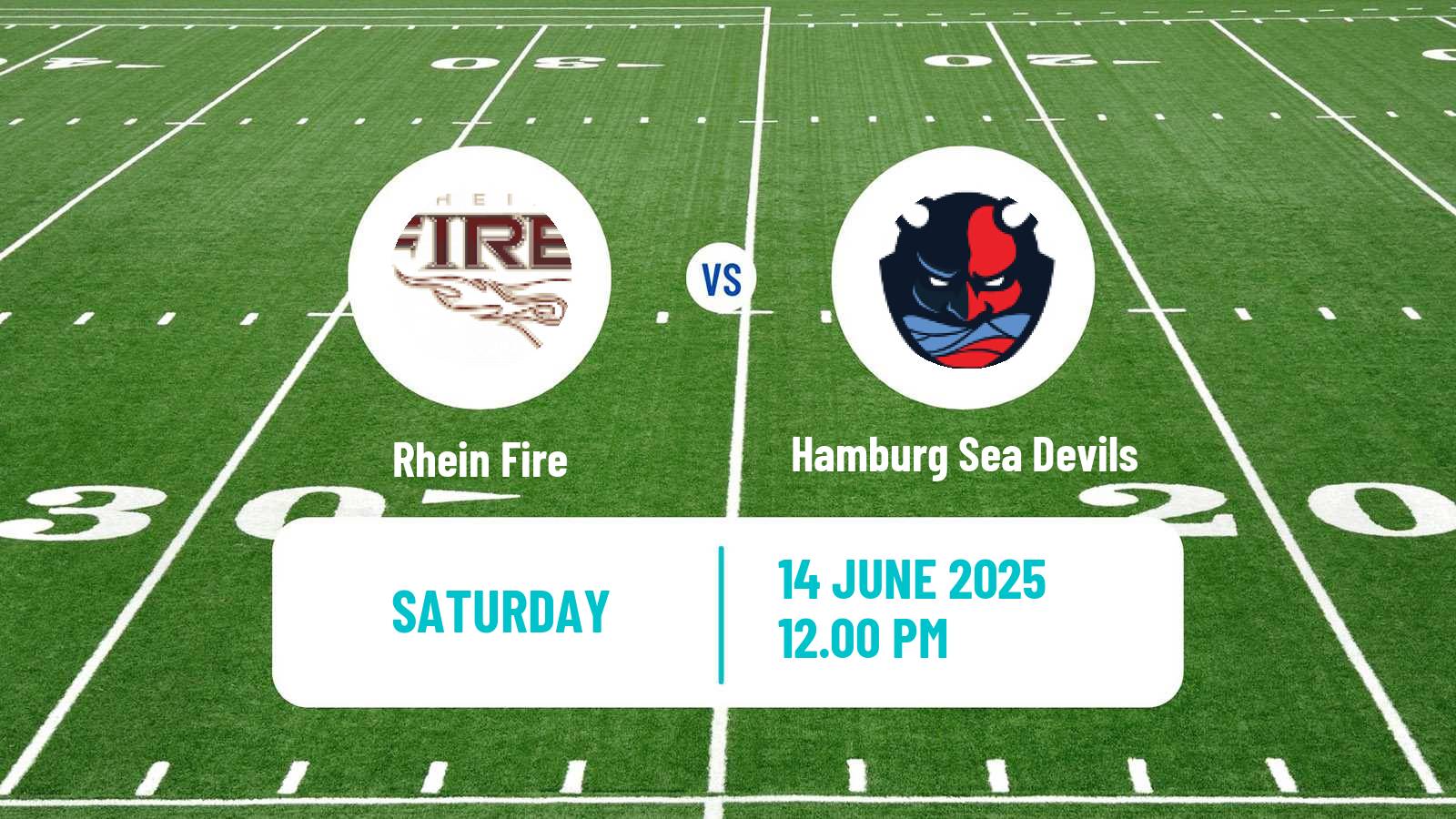 American football European League of American Football Rhein Fire - Hamburg Sea Devils