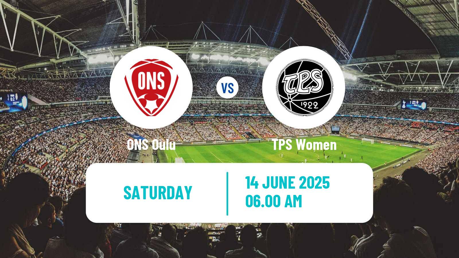 Soccer Finnish Ykkonen Women ONS Oulu - TPS