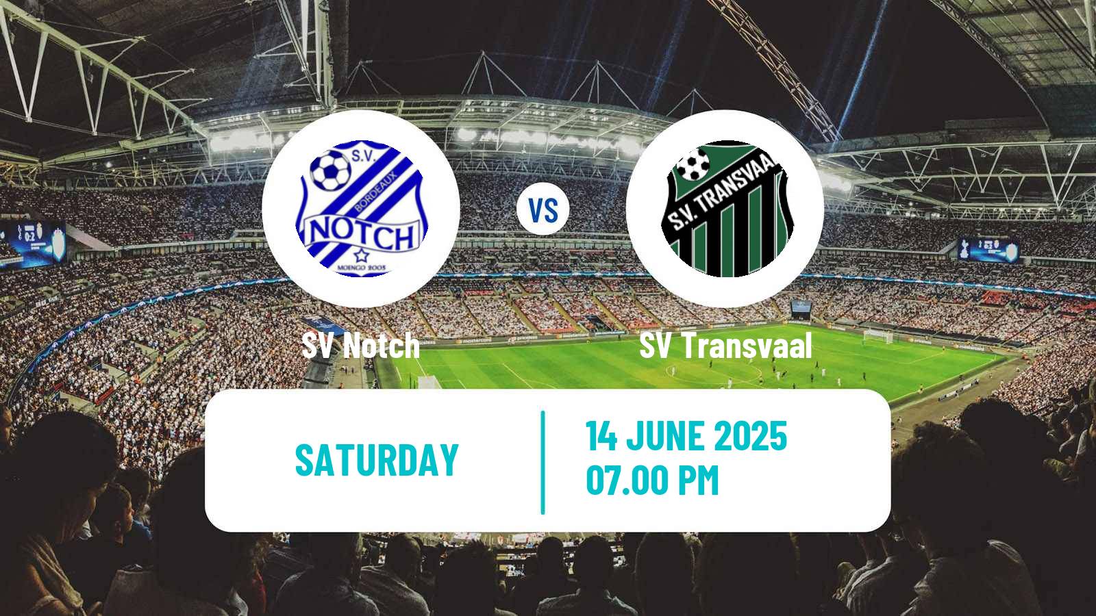 Soccer Suriname Major League Notch - Transvaal