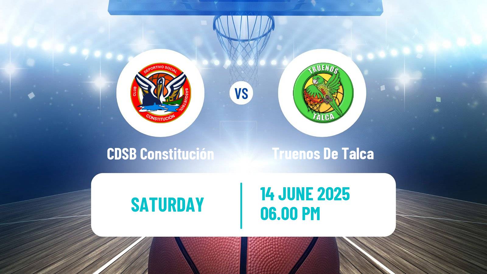 Basketball Chilean LNB 2 CDSB Constitución - Truenos De Talca