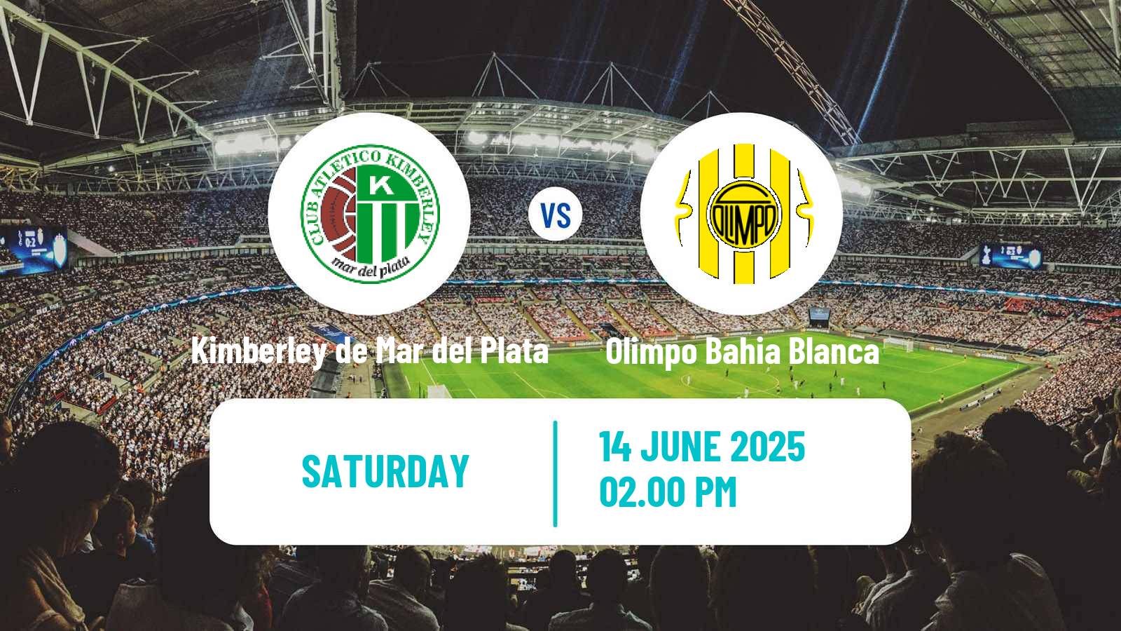 Soccer Argentinian Torneo Federal Kimberley de Mar del Plata - Olimpo Bahia Blanca