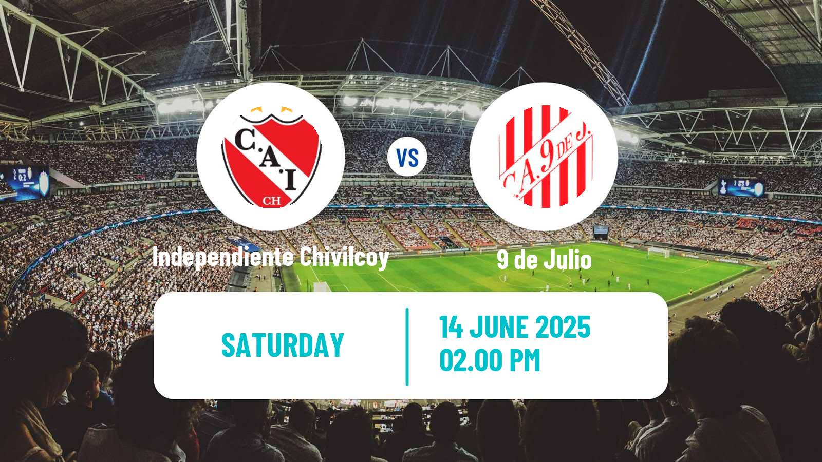 Soccer Argentinian Torneo Federal Independiente Chivilcoy - 9 de Julio