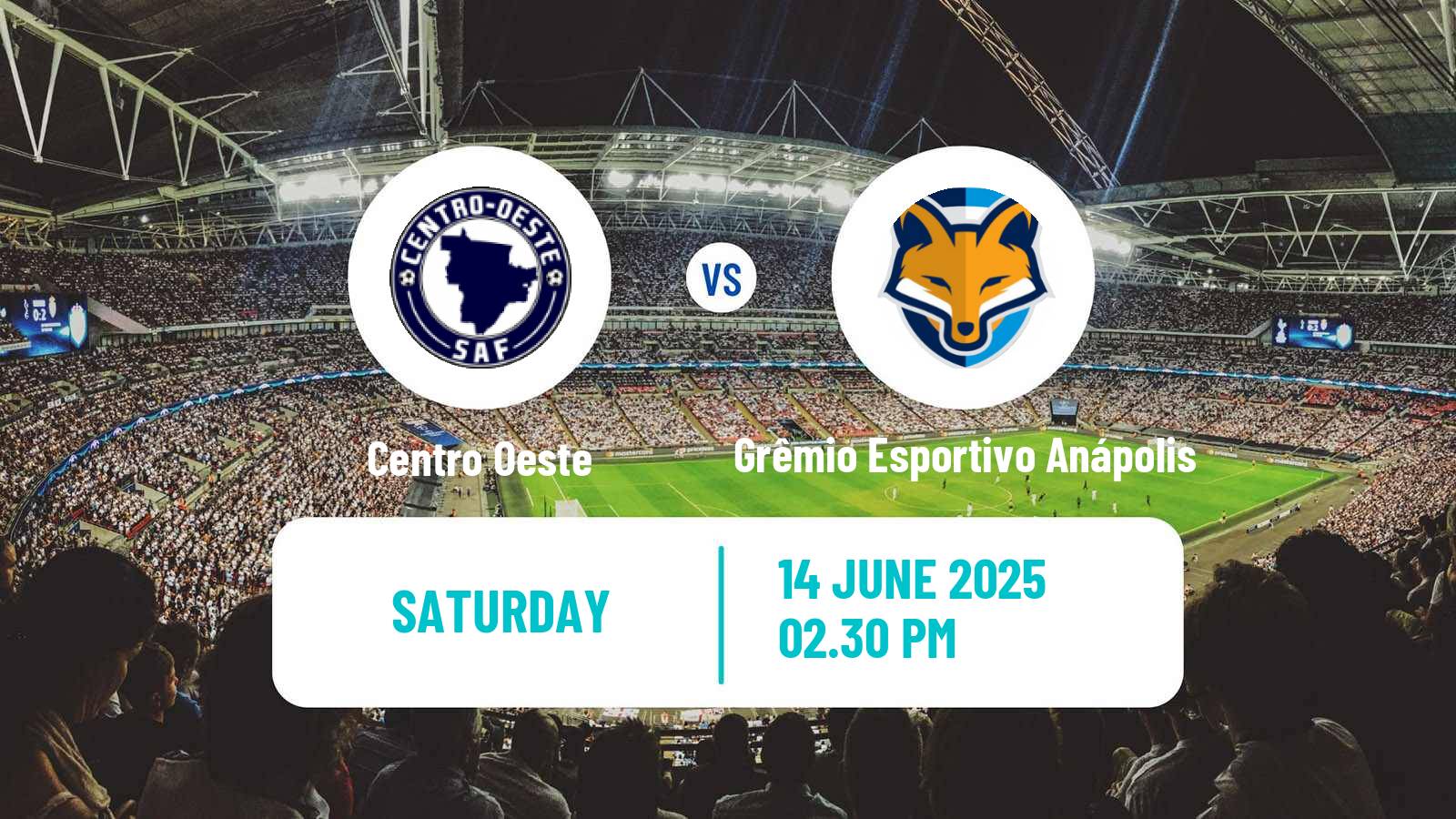 Soccer Brazilian Campeonato Goiano 2 Centro Oeste - Grêmio Esportivo Anápolis