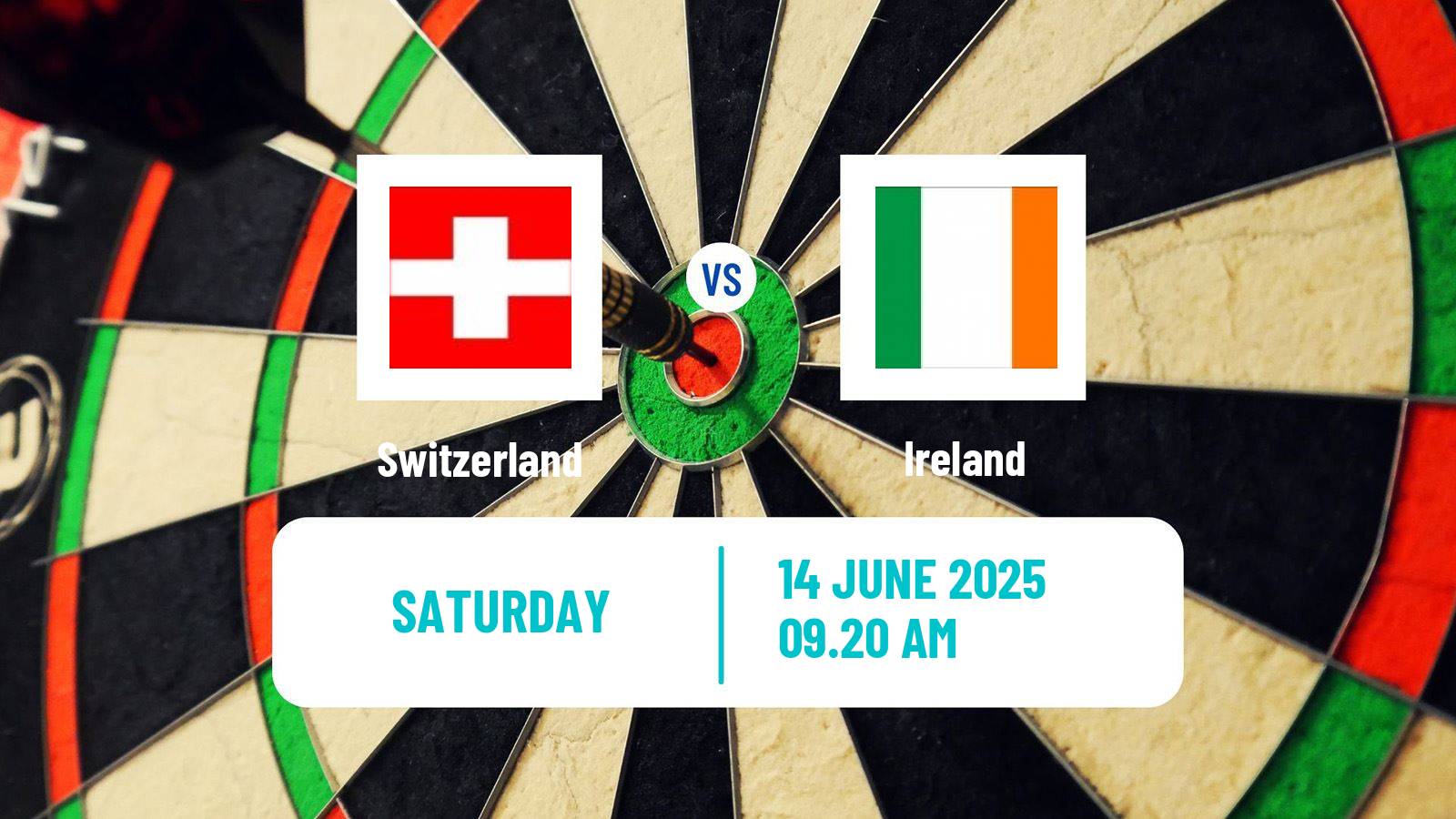 Darts World Cup Teams Switzerland - Ireland