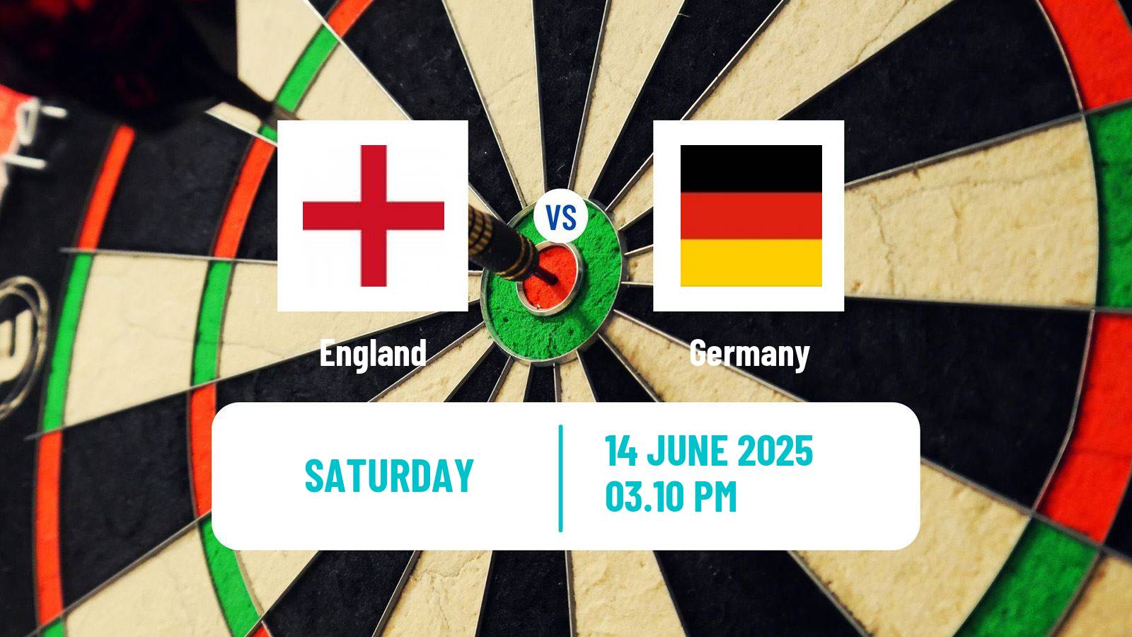 Darts World Cup Teams England - Germany