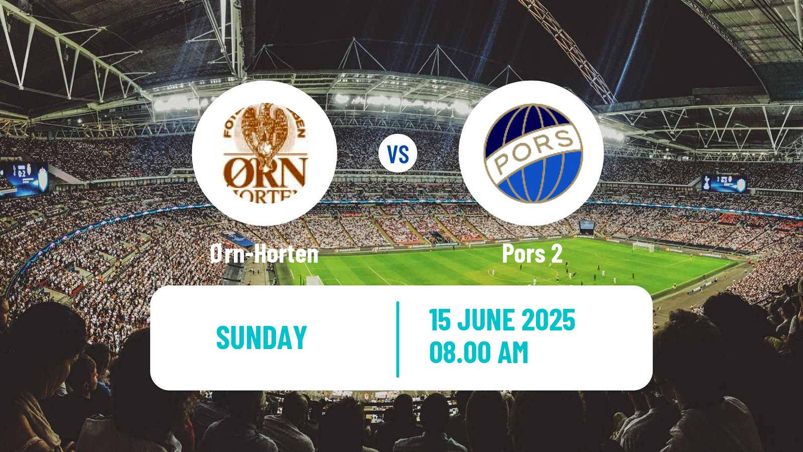 Soccer Norwegian Division 3 - Group 6 Ørn-Horten - Pors 2