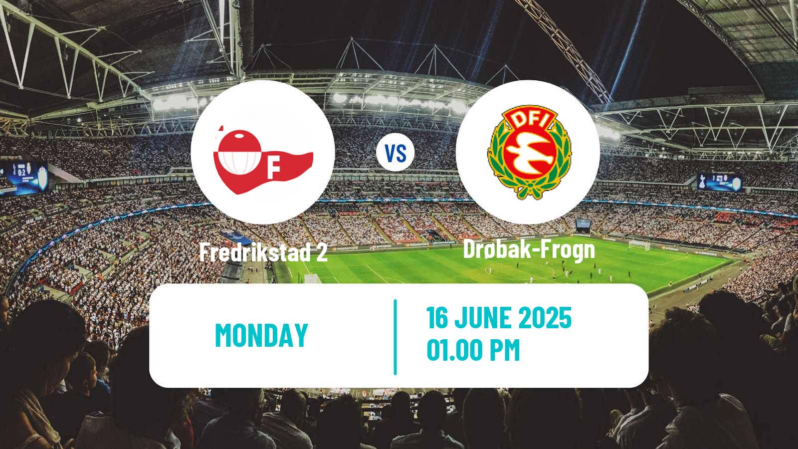 Soccer Norwegian Division 3 - Group 6 Fredrikstad 2 - Drøbak-Frogn