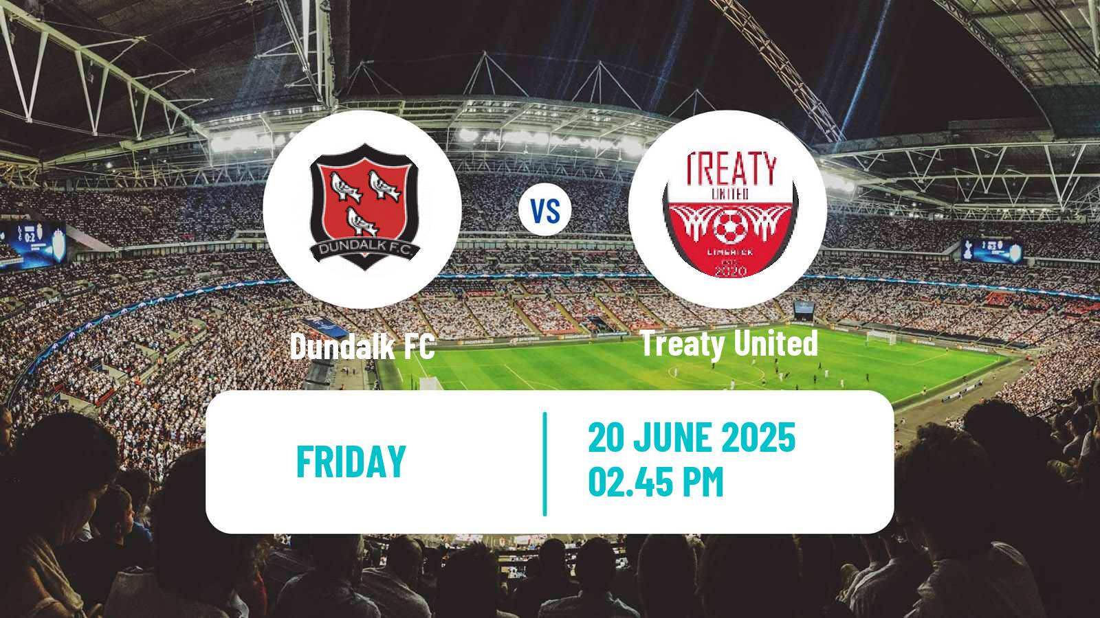 Soccer Irish Division 1 Dundalk - Treaty United