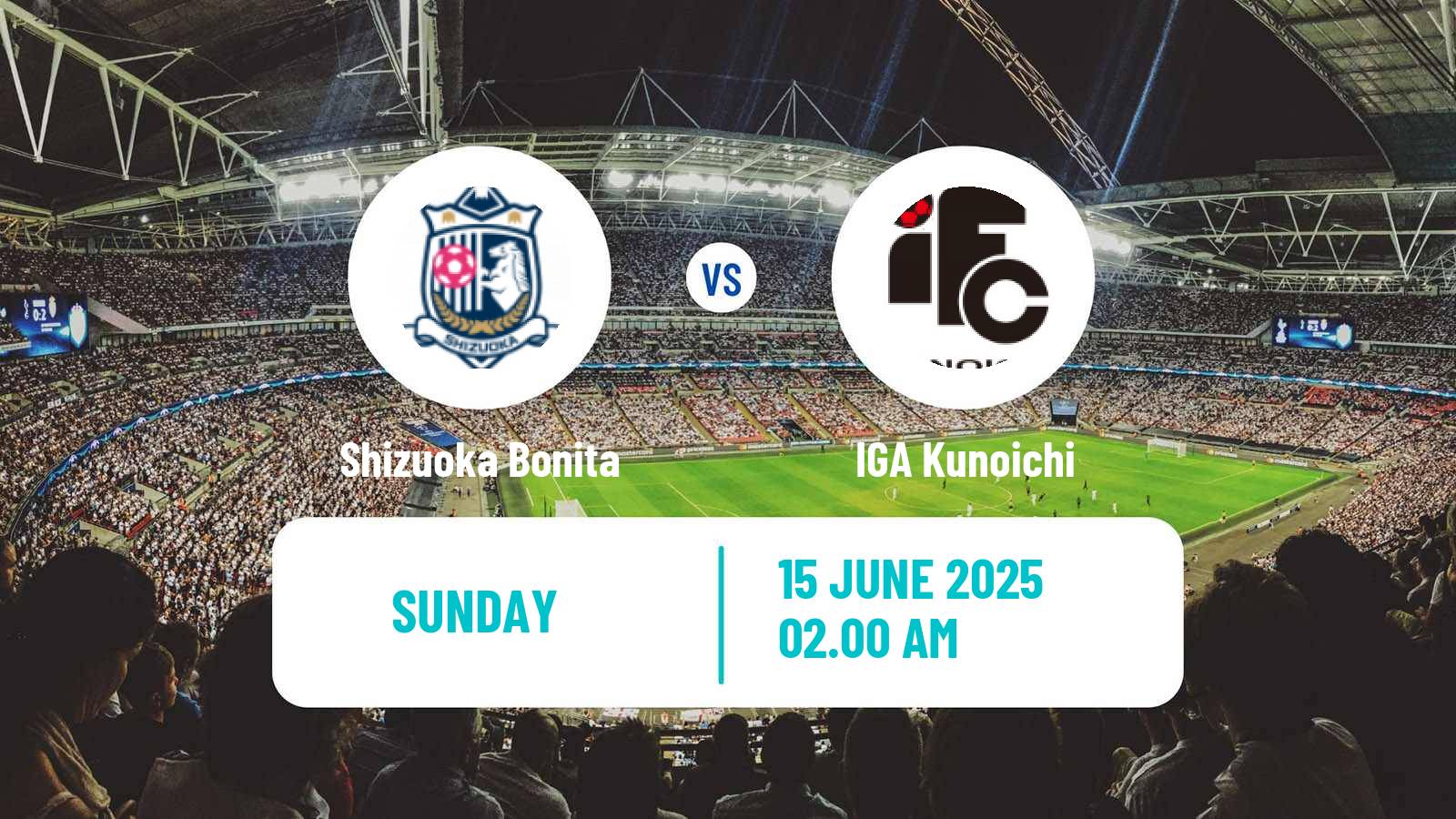 Soccer Japan Nadeshiko League Women Shizuoka Bonita - IGA Kunoichi