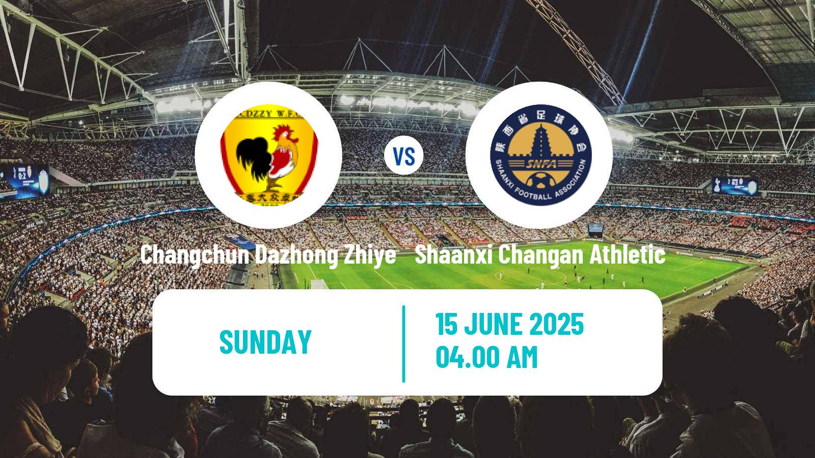 Soccer Chinese Super League Women Changchun Dazhong Zhiye - Shaanxi Changan Athletic