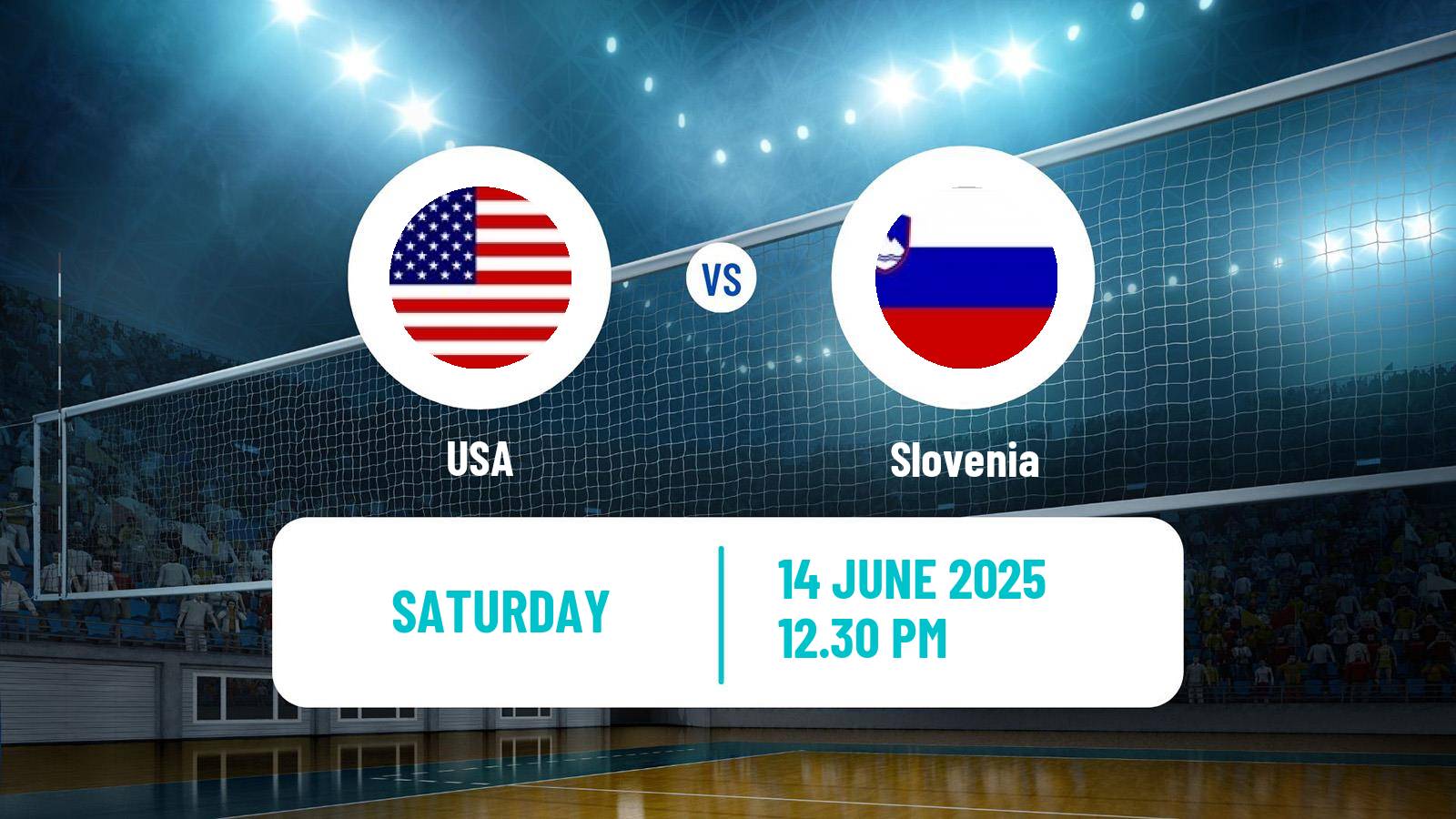 Volleyball Nations League Volleyball USA - Slovenia