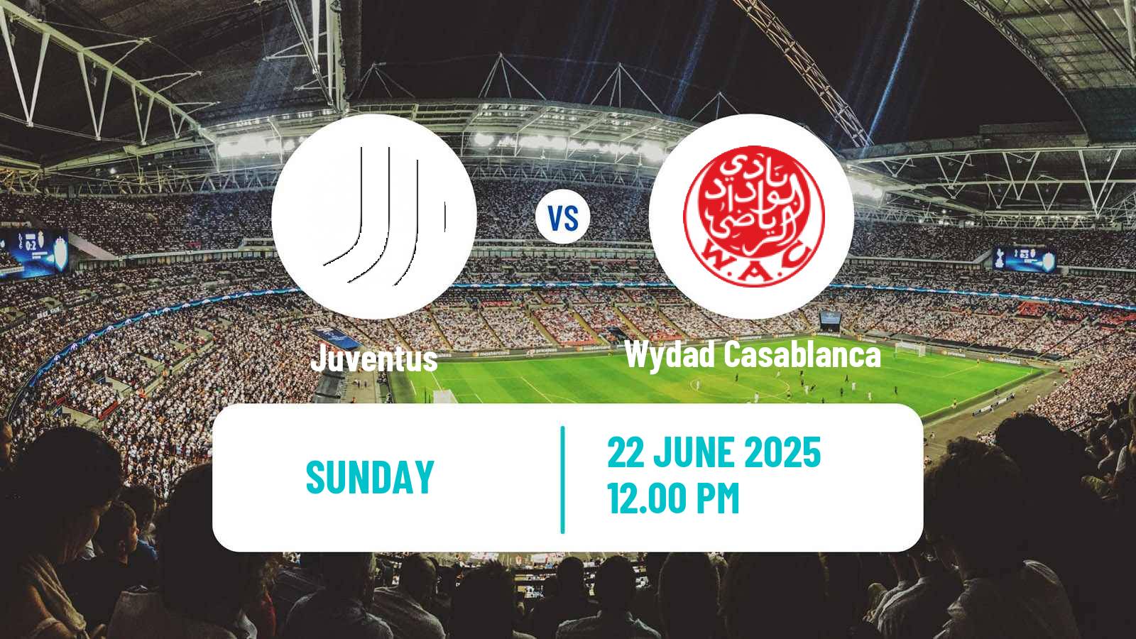 Soccer FIFA Club World Cup Juventus - Wydad Casablanca