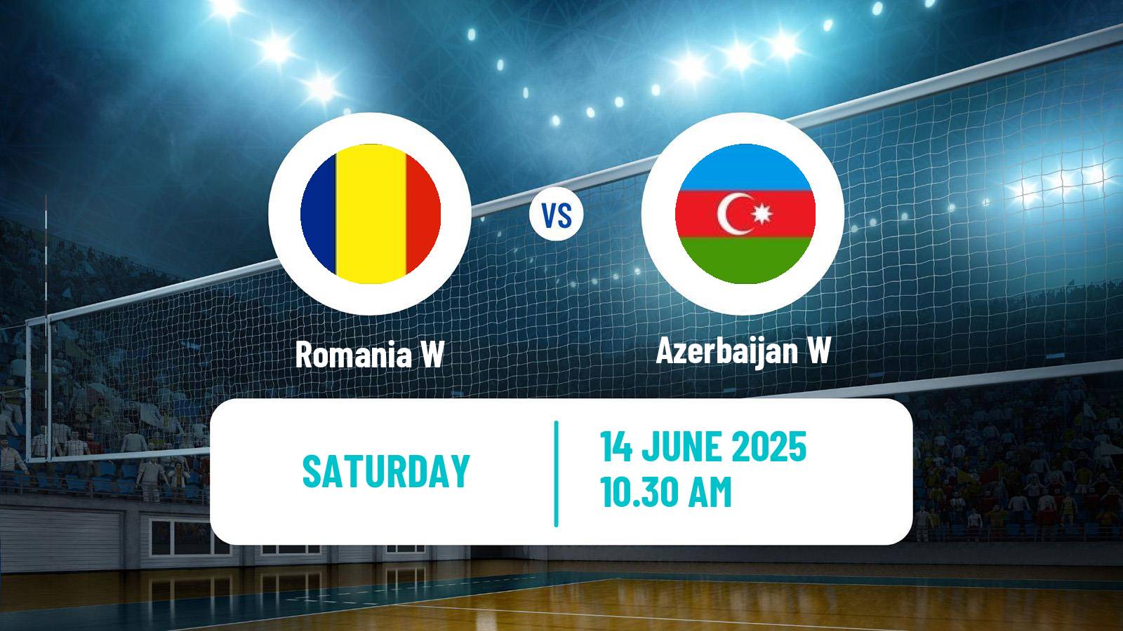 Volleyball Golden European League Volleyball Women Romania W - Azerbaijan W