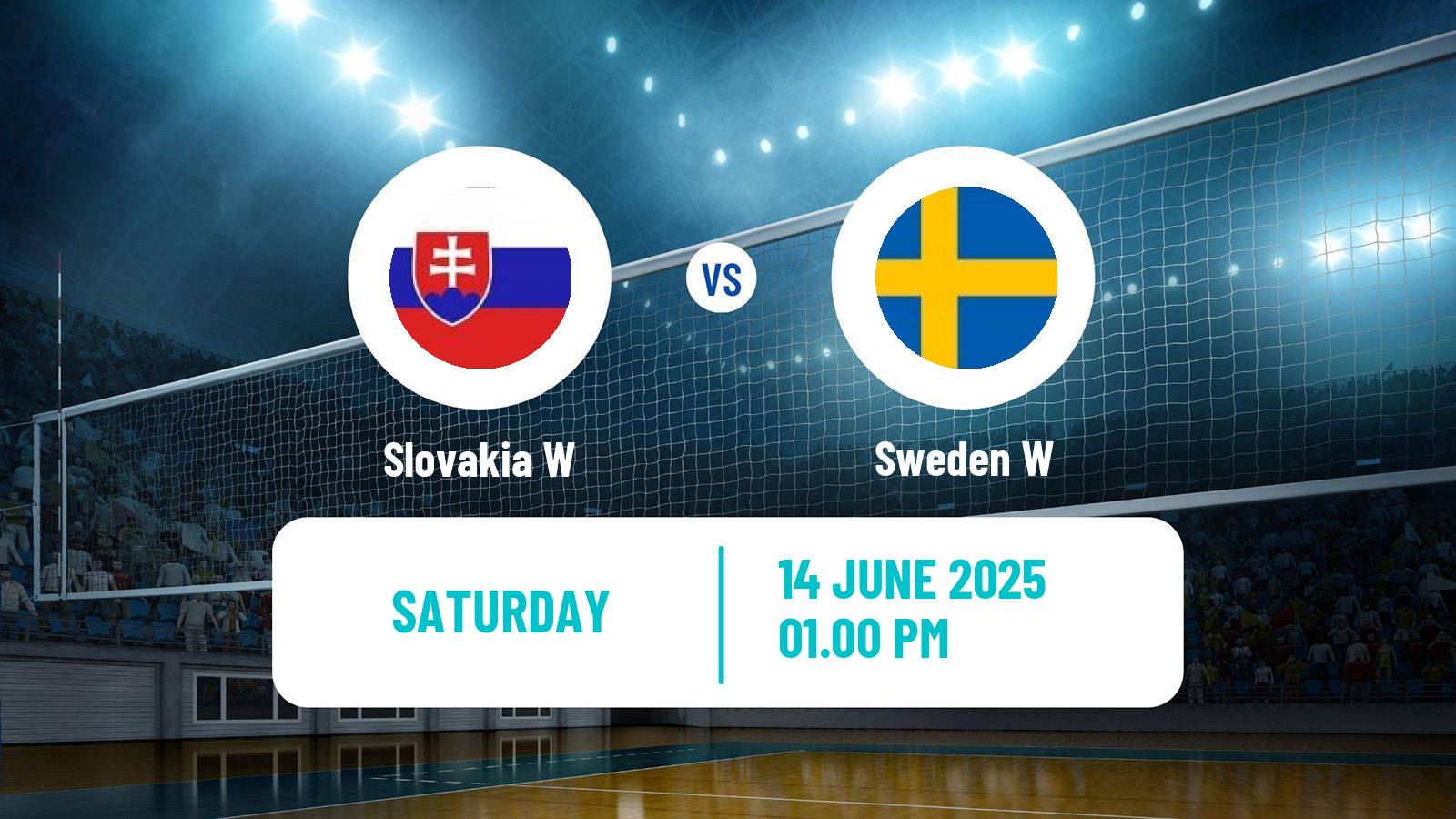 Volleyball Golden European League Volleyball Women Slovakia W - Sweden W