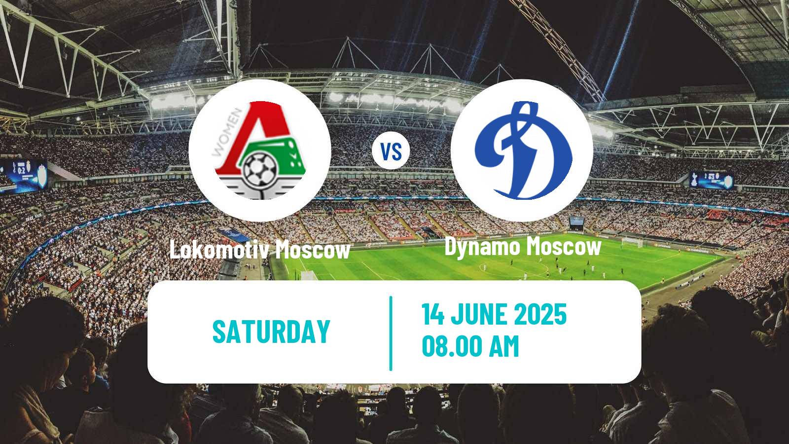 Soccer Russian Supreme Division Women Lokomotiv Moscow - Dynamo Moscow